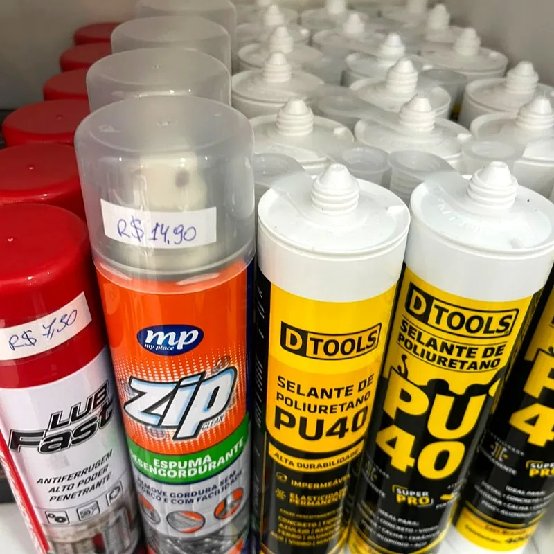 Selantes e sprays